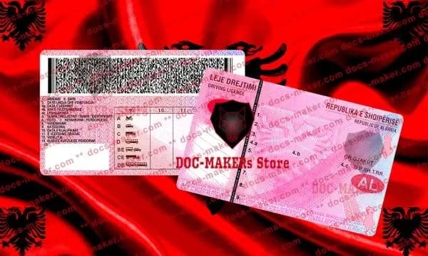 Albania Driving License