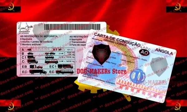 Angola Driving License