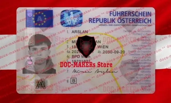 Austria Driving License – V2