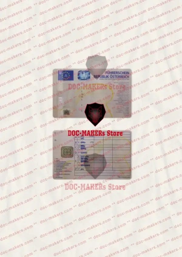 Austria Driving License – V2