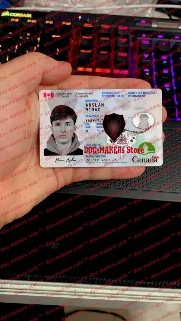 Canada Residence Permit Card