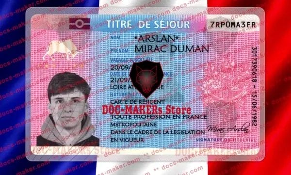 France Residence Permit - V1