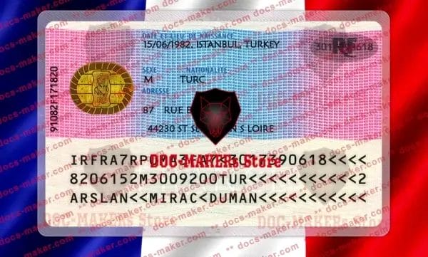 France Residence Permit - V1