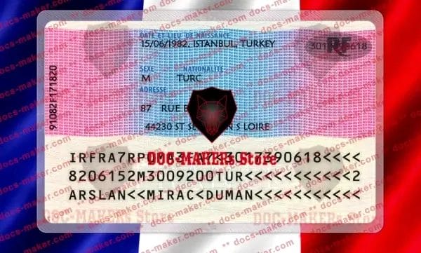 France Residence Permit - V1