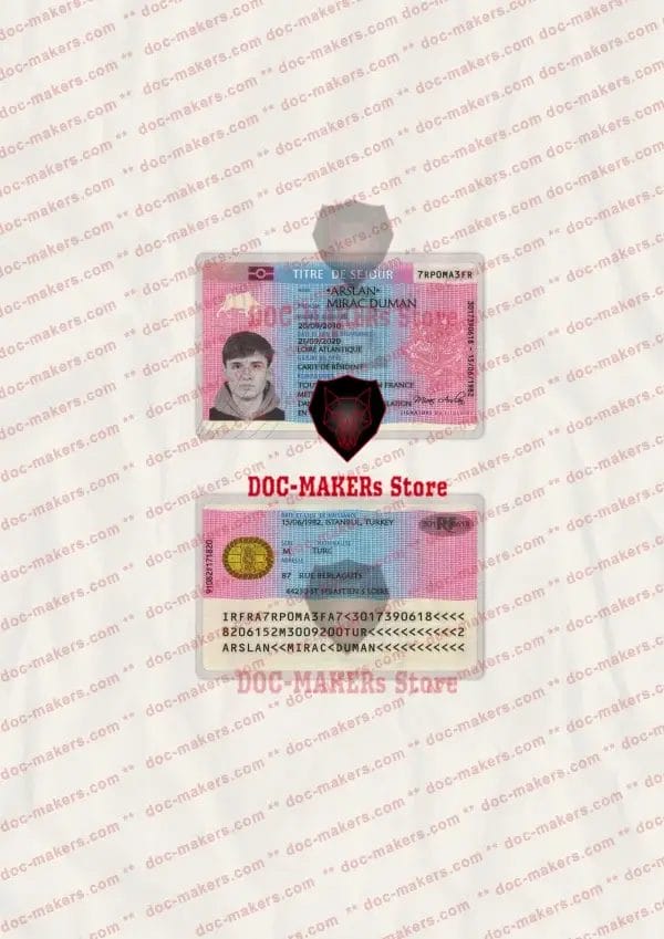 France Residence Permit - V1