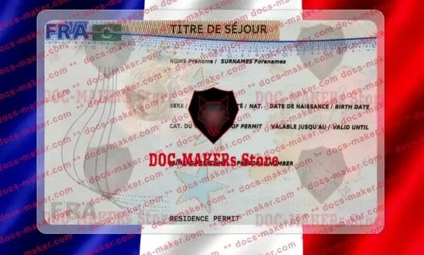 France Residence Permit - V2