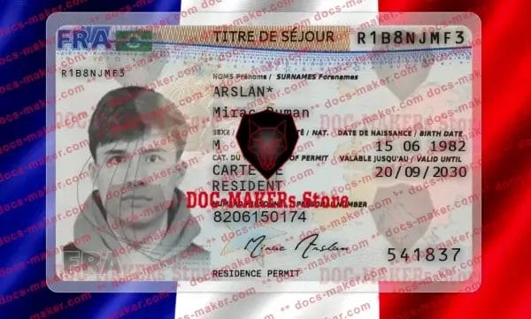 France Residence Permit - V2