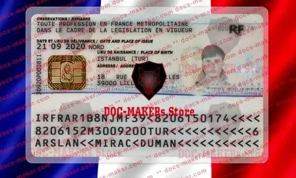 France Residence Permit - V2