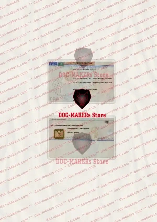 France Residence Permit - V2