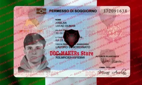 Italy Residence Permit - V1