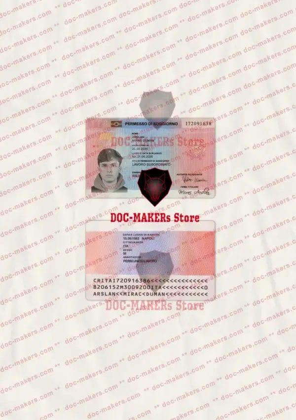 Italy Residence Permit - V2