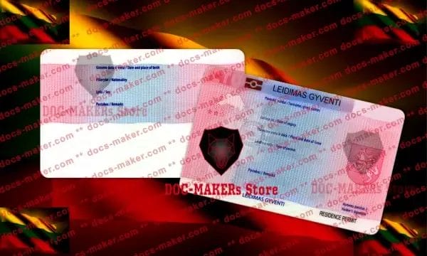Lithuania Residence Permit - V1