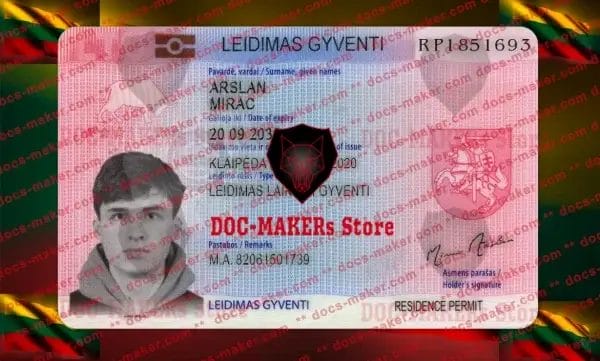 Lithuania Residence Permit - V1