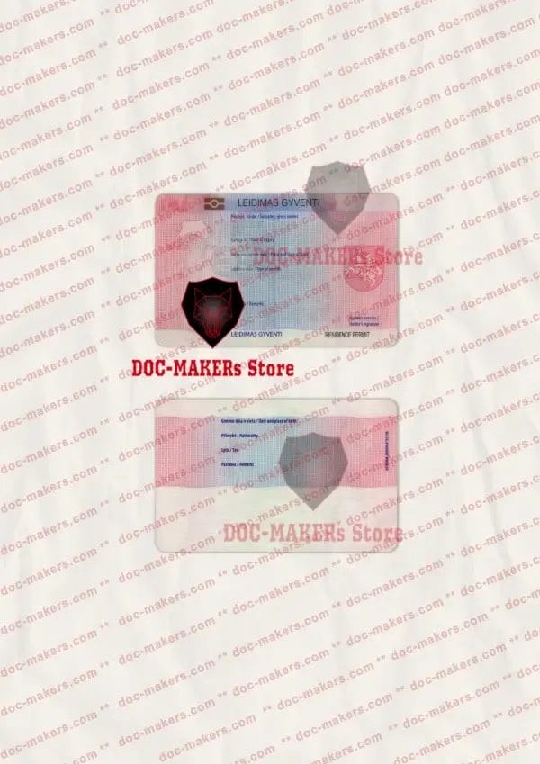 Lithuania Residence Permit - V1