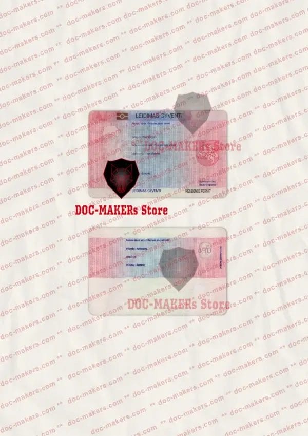 Lithuania Residence Permit - V1
