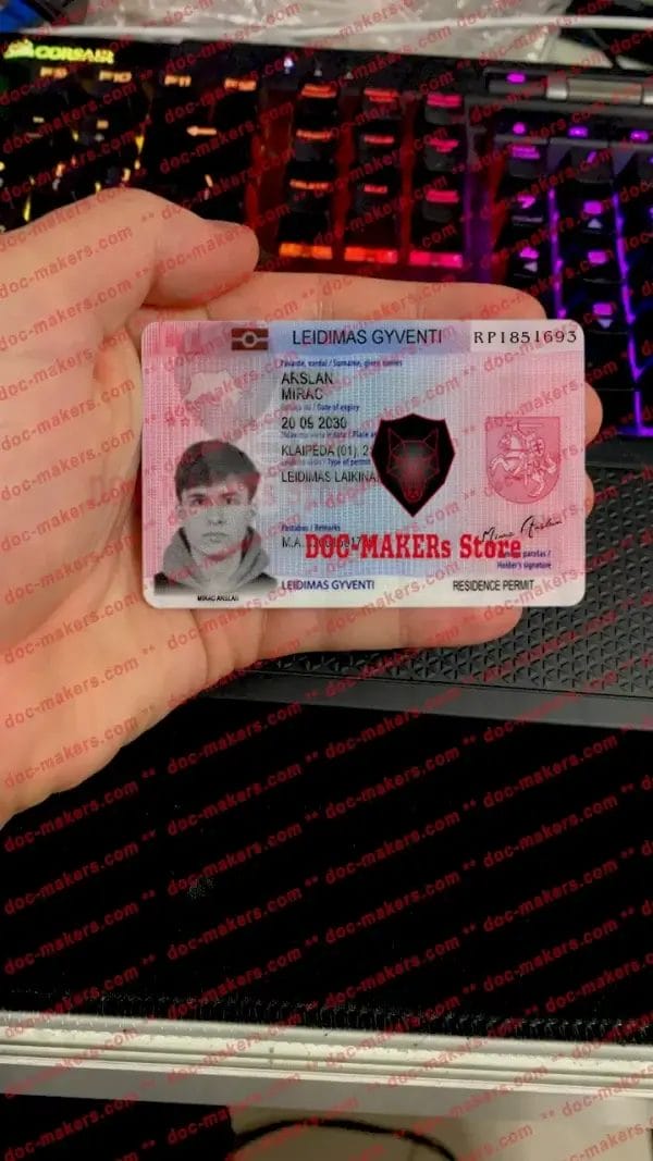 Lithuania Residence Permit - V1