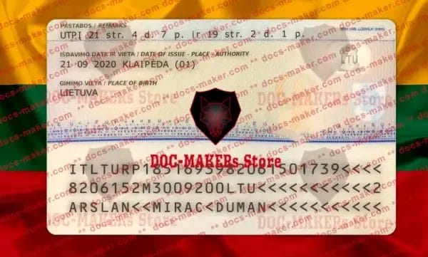 Lithuania Residence Permit - V2