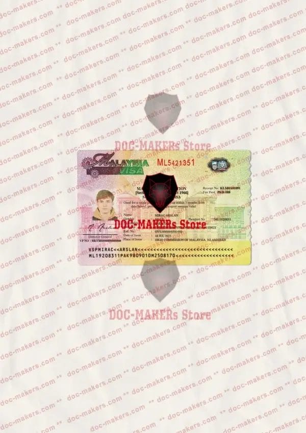 Malaysia Visa Sticker V1 04