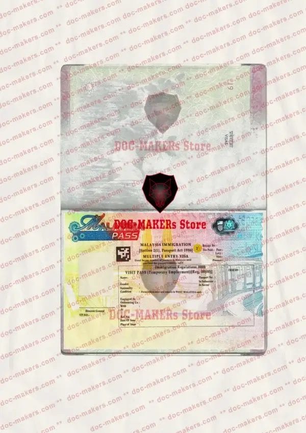 Malaysia Visa Sticker V2 03